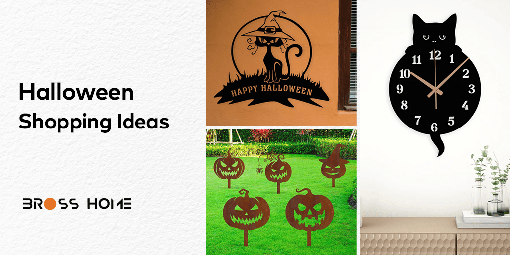 Halloween Shopping Ideas - BrossHome Metal Wall Art