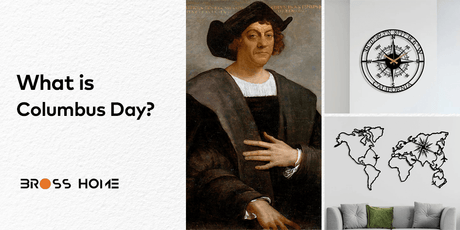 What is Columbus Day? - BrossHome Metal Wall Art