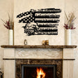 2nd Amendment Patriotic Metal Wall Art for Home & Garage - BrossHome Metal Wall Art