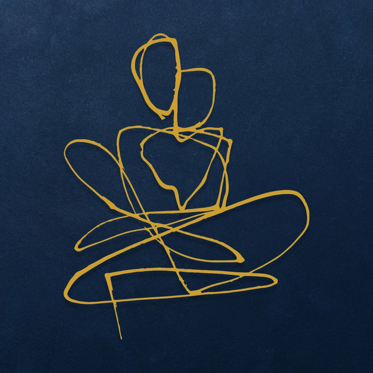 Abstract Couple Harmony Metal Wall Art - BrossHome Metal Wall Art