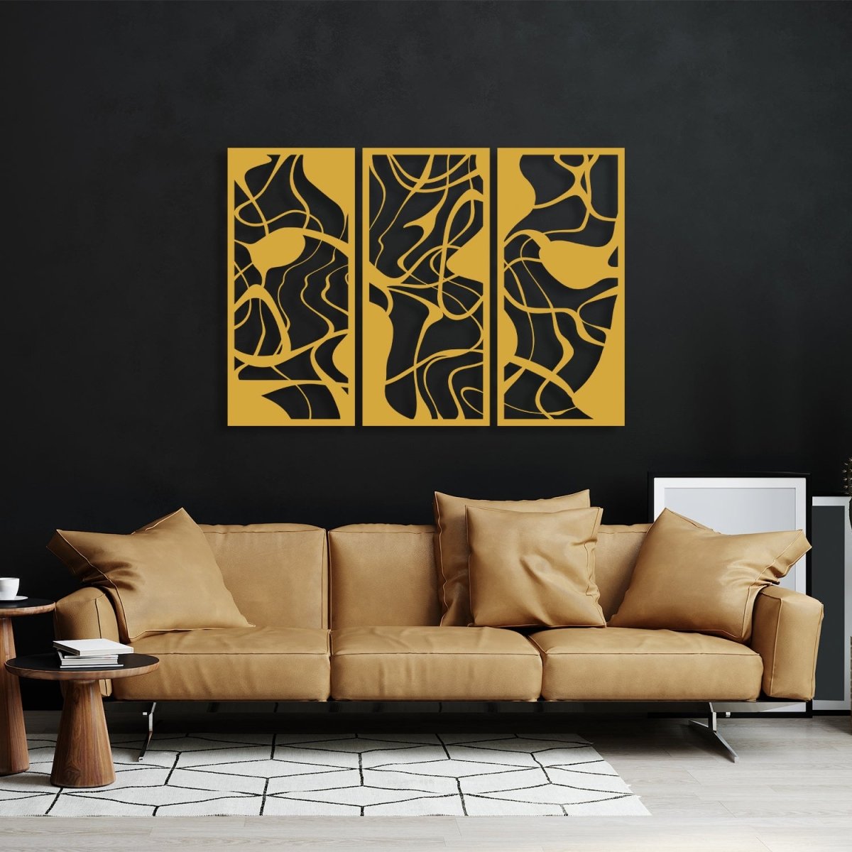 Abstract Modern Metal Wall Art - BrossHome Metal Wall Art