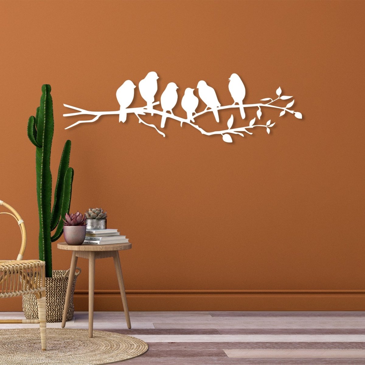 Birds on a Branch Metal Wall Art - BrossHome Metal Wall Art