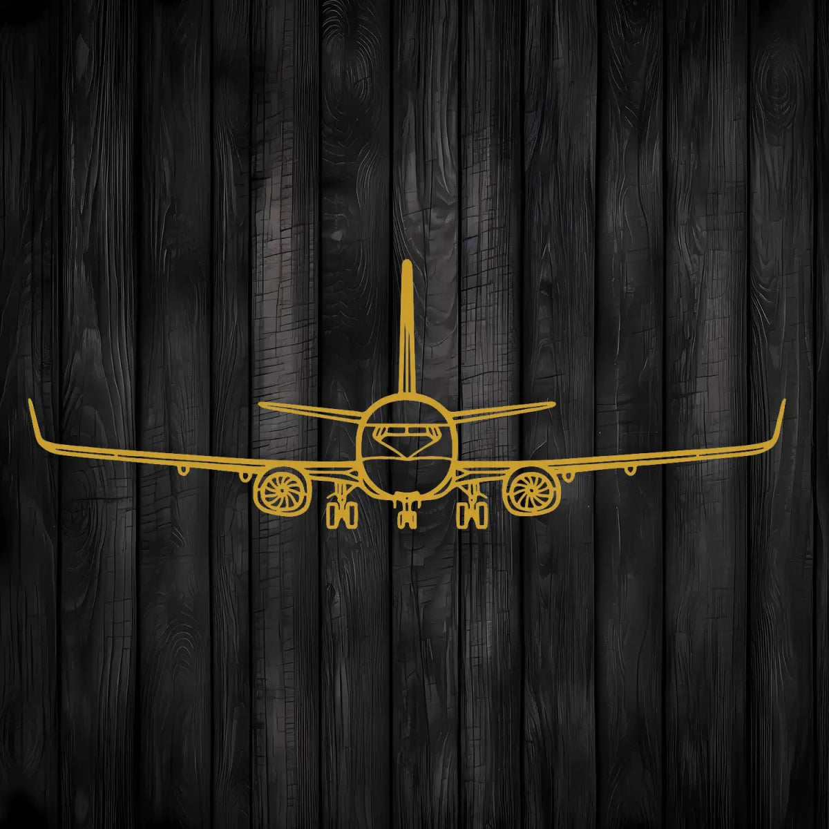 Boeing Airplane Metal Wall Art - BrossHome Metal Wall Art