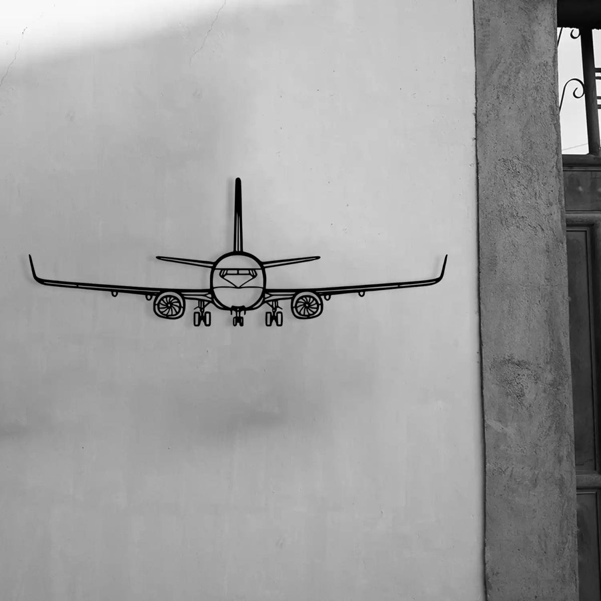 Boeing Airplane Metal Wall Art - BrossHome Metal Wall Art