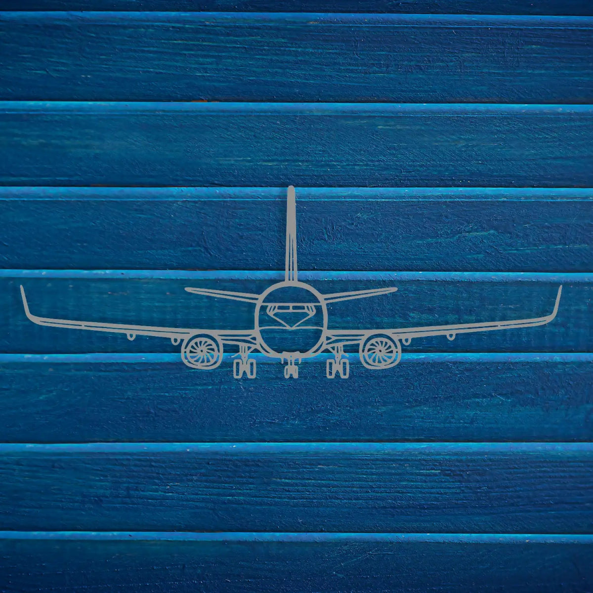 Boeing Airplane Metal Wall Art - BrossHome Metal Wall Art