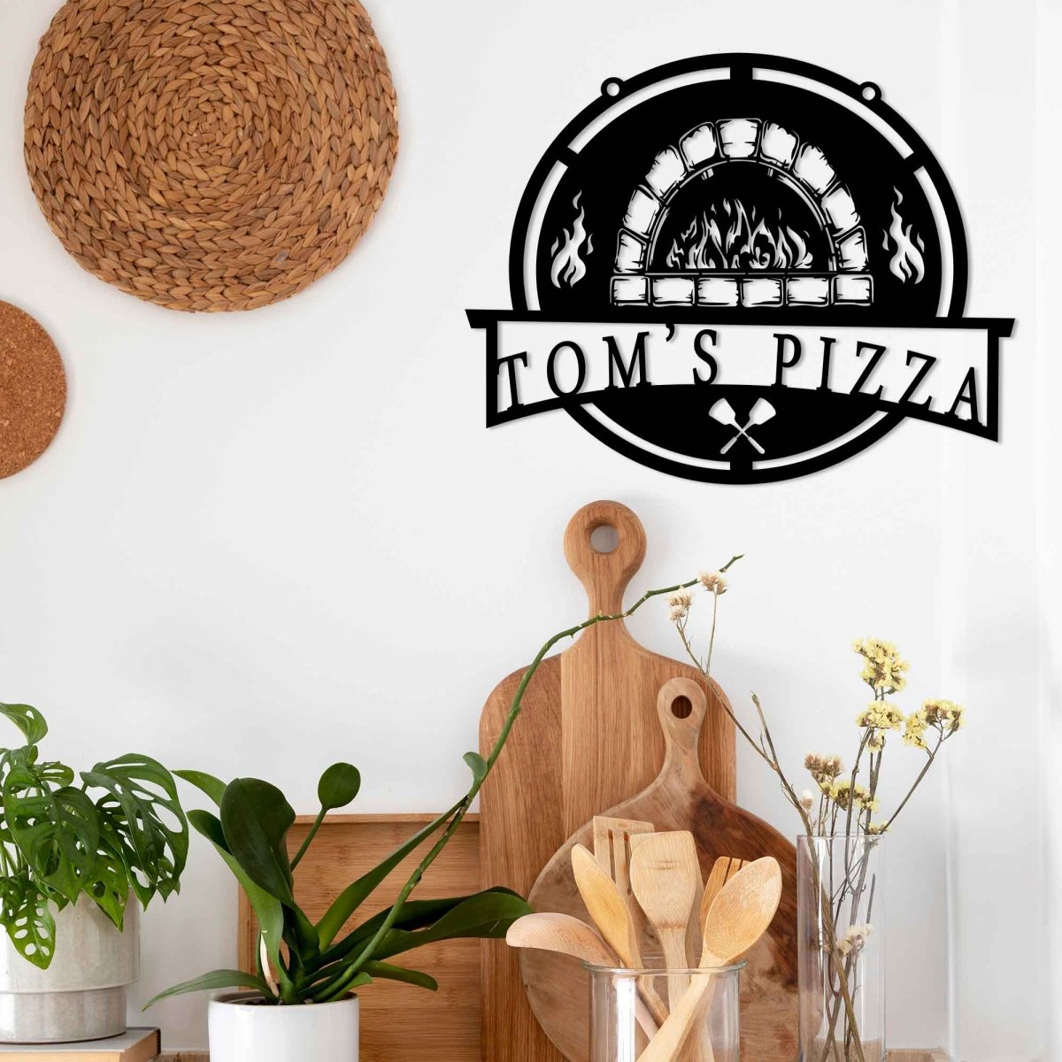 Custom Bakery Metal Garden Sign Wall Art Decor - BrossHome Metal Wall Art