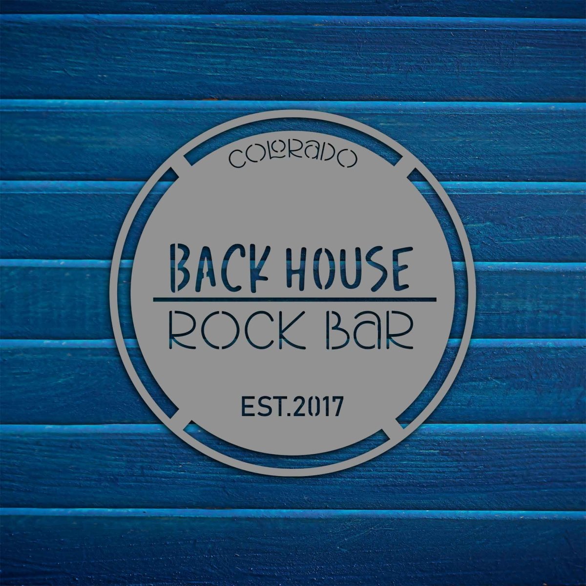 Custom Bar Name Metal Sign Wall Art Decor - BrossHome Metal Wall Art