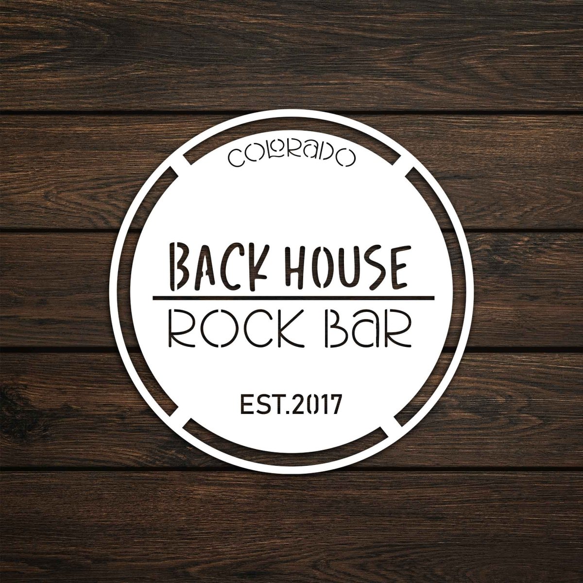 Custom Bar Name Metal Sign Wall Art Decor - BrossHome Metal Wall Art