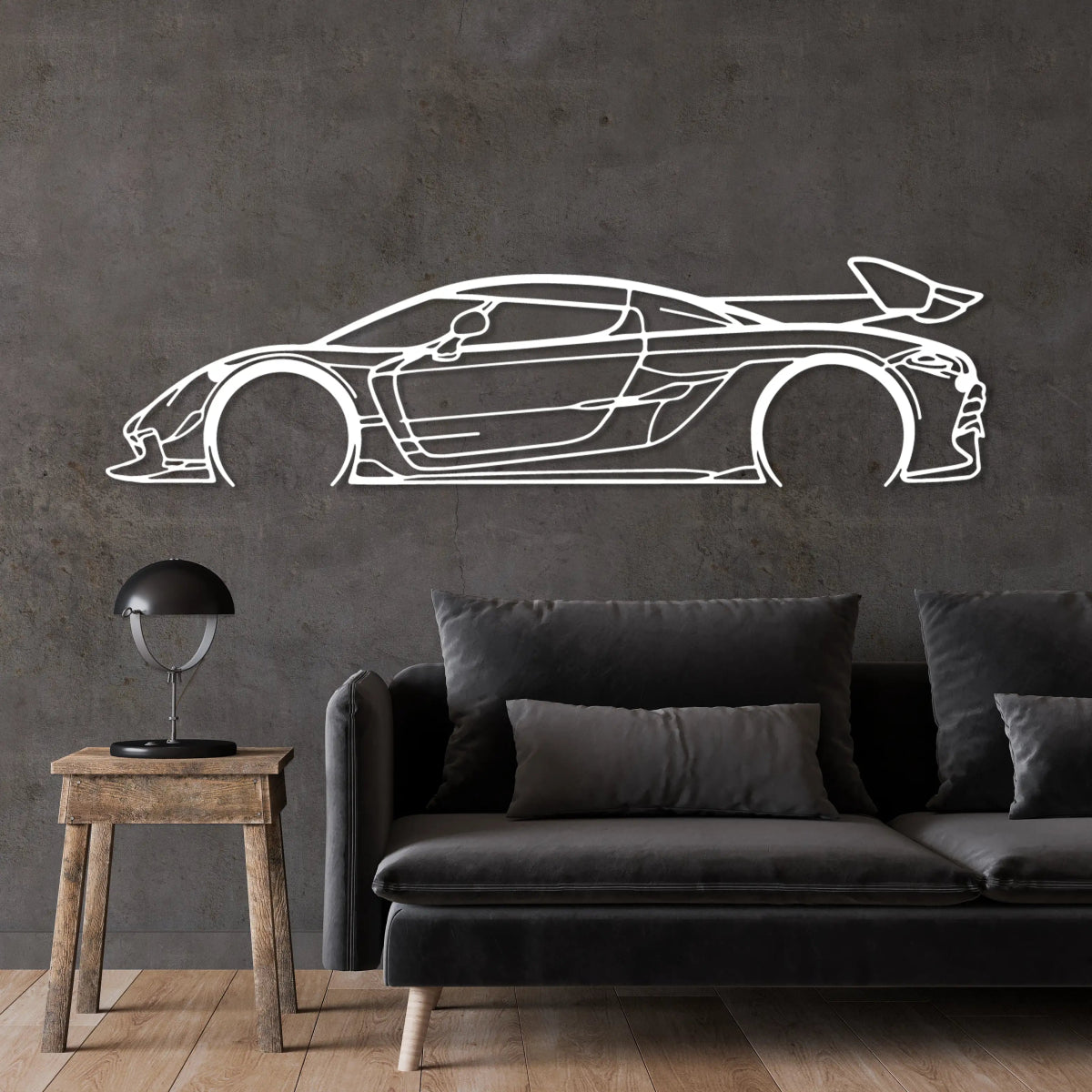 Custom Car Metal Wall Art - BrossHome Metal Wall Art