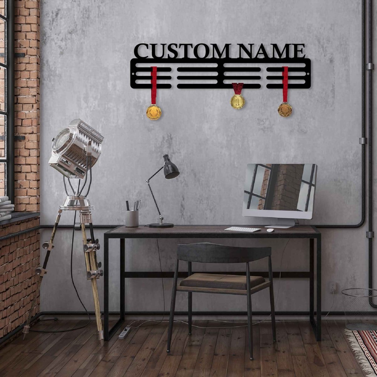 Custom Medal Hanger Metal Wall Art Decor - BrossHome Metal Wall Art