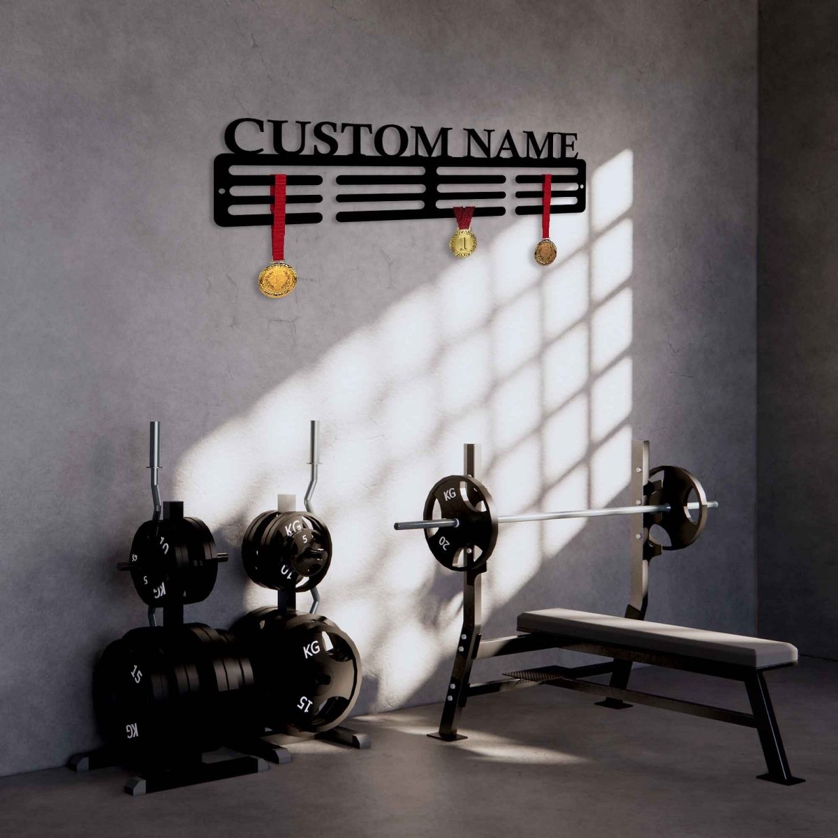 Custom Medal Hanger Metal Wall Art Decor - BrossHome Metal Wall Art