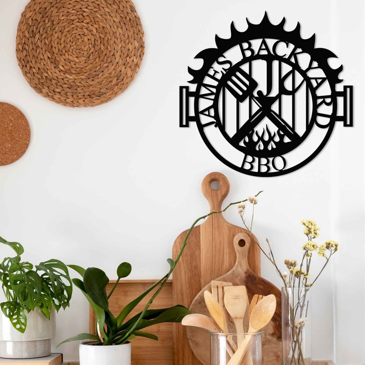 Custom Metal Bbq Sign - BrossHome Metal Wall Art