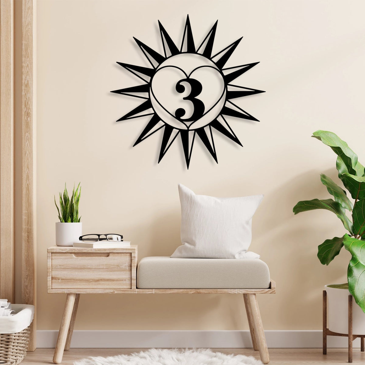 Custom Metal Logo Wall Art - BrossHome Metal Wall Art