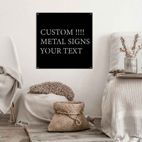 Custom Metal Sign - BrossHome Metal Wall Art