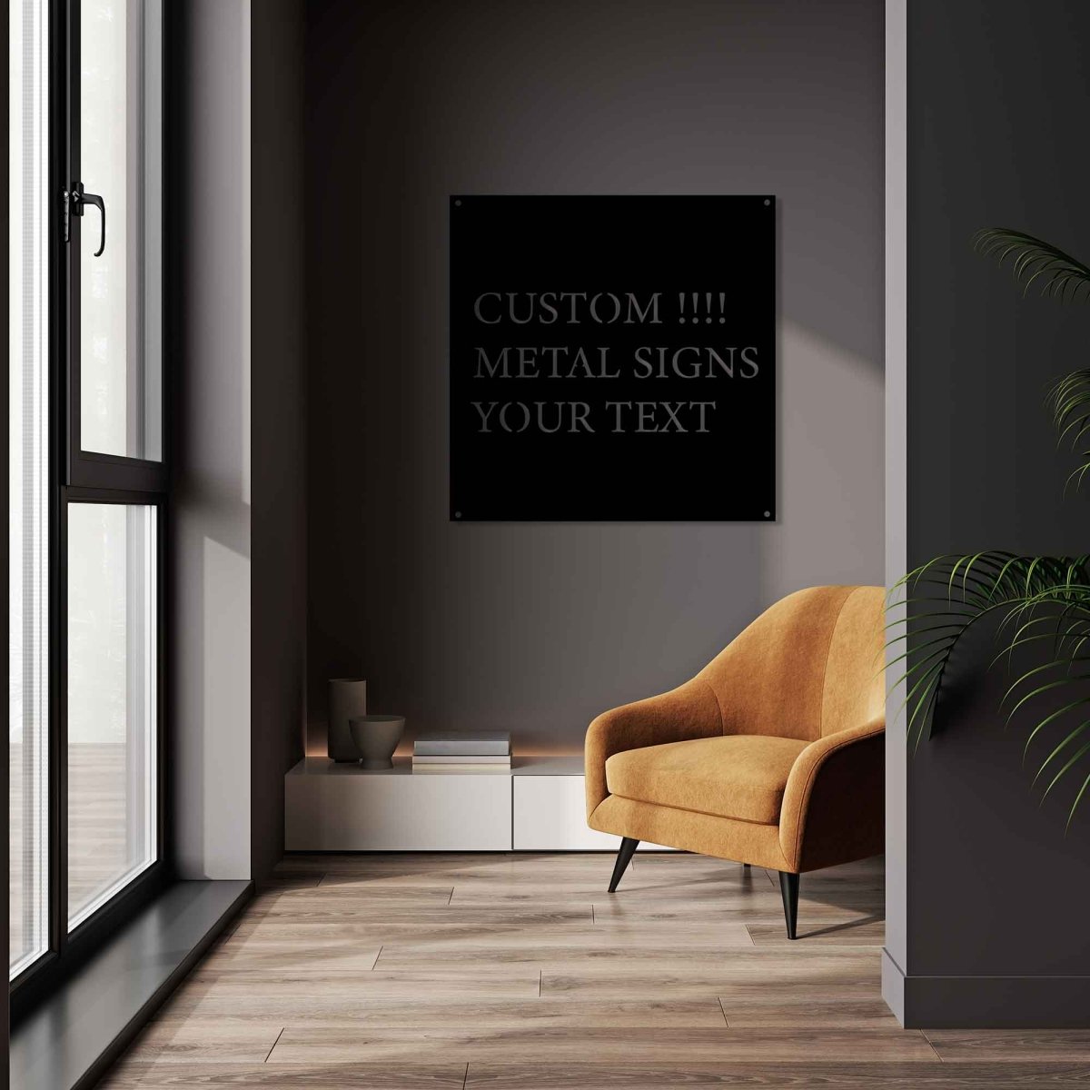 Custom Metal Sign - BrossHome Metal Wall Art