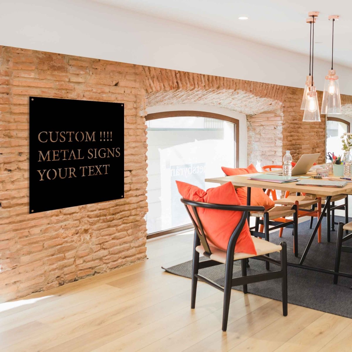 Custom Metal Sign - BrossHome Metal Wall Art