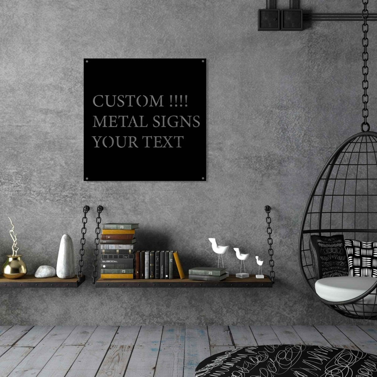 Custom Metal Sign - BrossHome Metal Wall Art