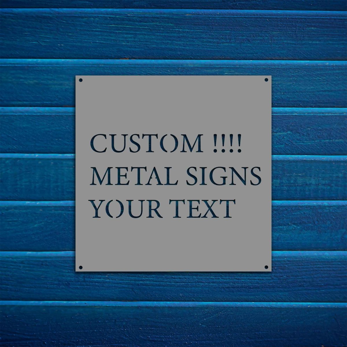 Custom Metal Sign - BrossHome Metal Wall Art