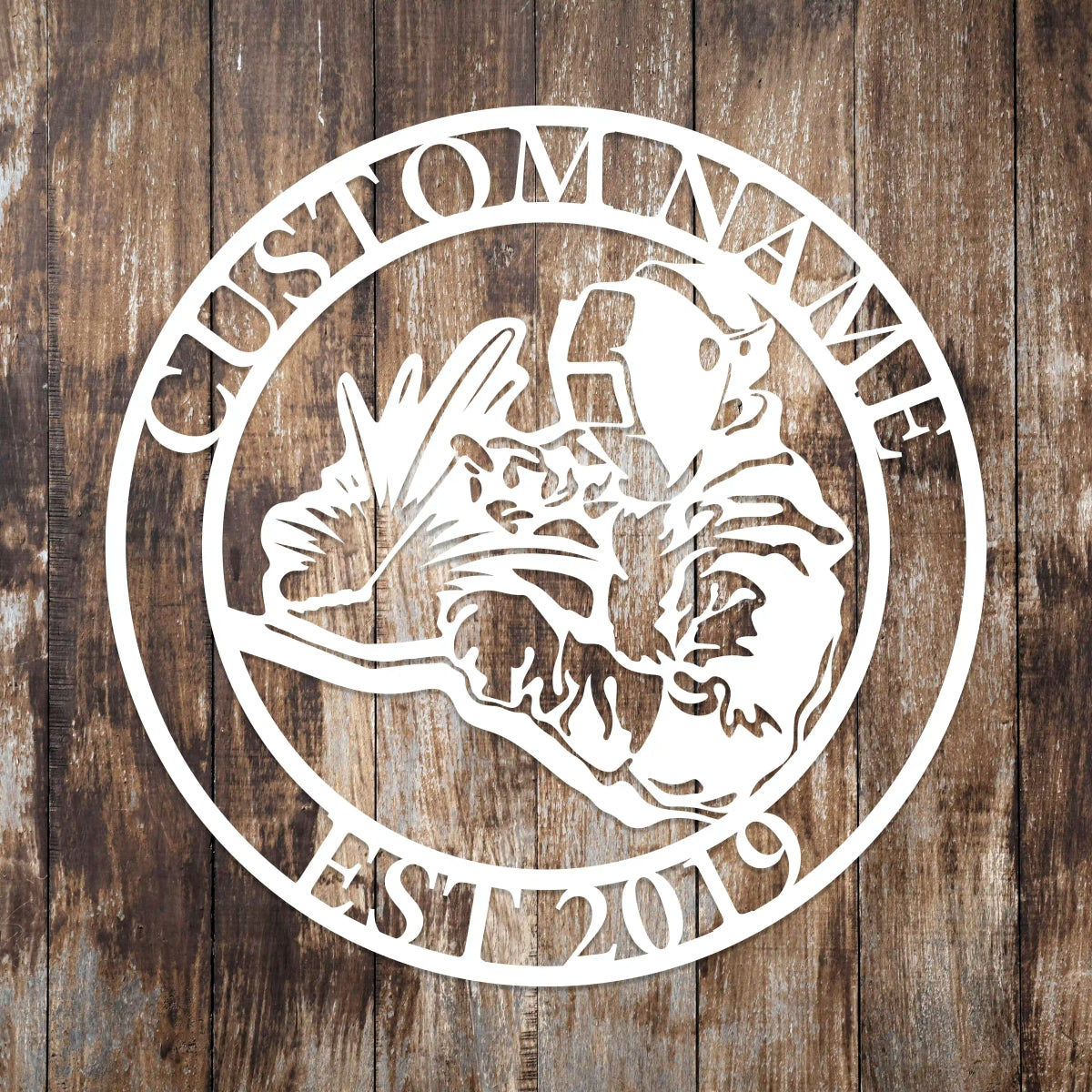 Custom Welder's Pride Emblem - BrossHome Metal Wall Art