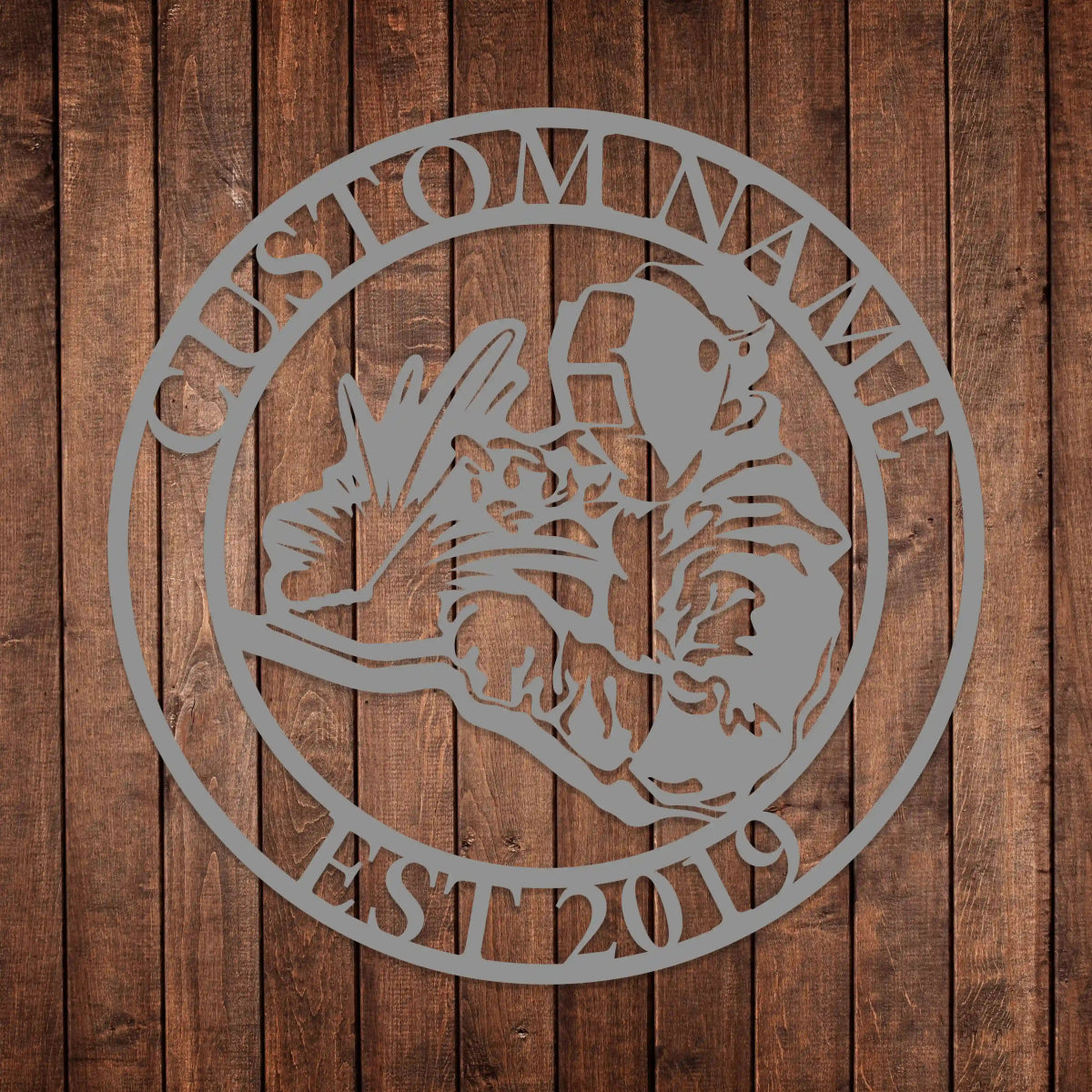 Custom Welder's Pride Emblem - BrossHome Metal Wall Art