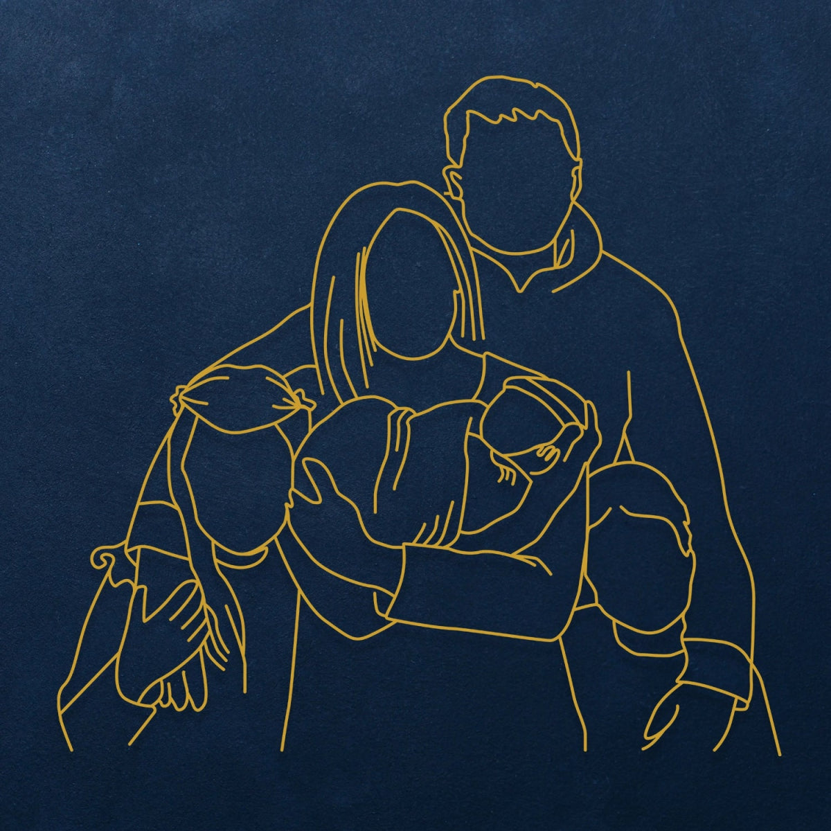 Customizable Metal Family Poster Wall Art - BrossHome Metal Wall Art