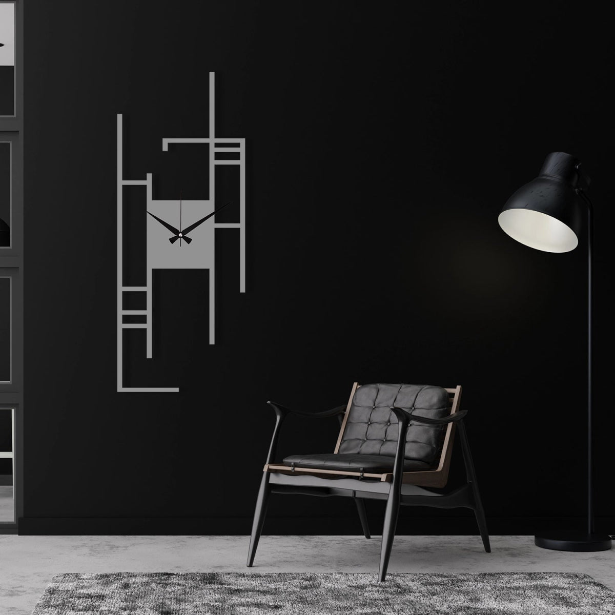 DECORATIVE METAL WALL CLOCK - BrossHome Metal Wall Art