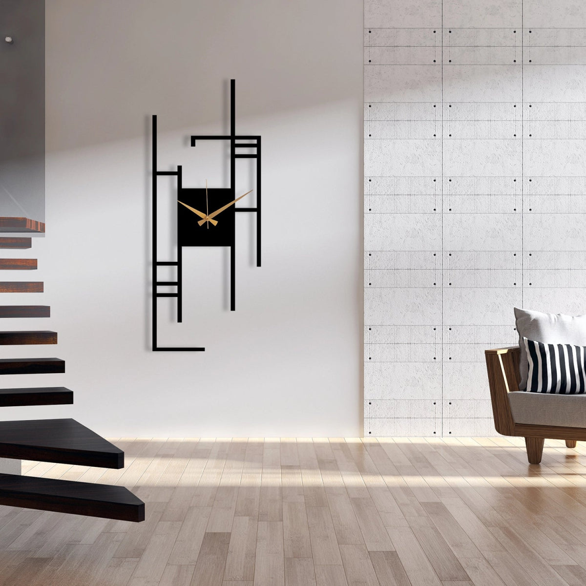 DECORATIVE METAL WALL CLOCK - BrossHome Metal Wall Art