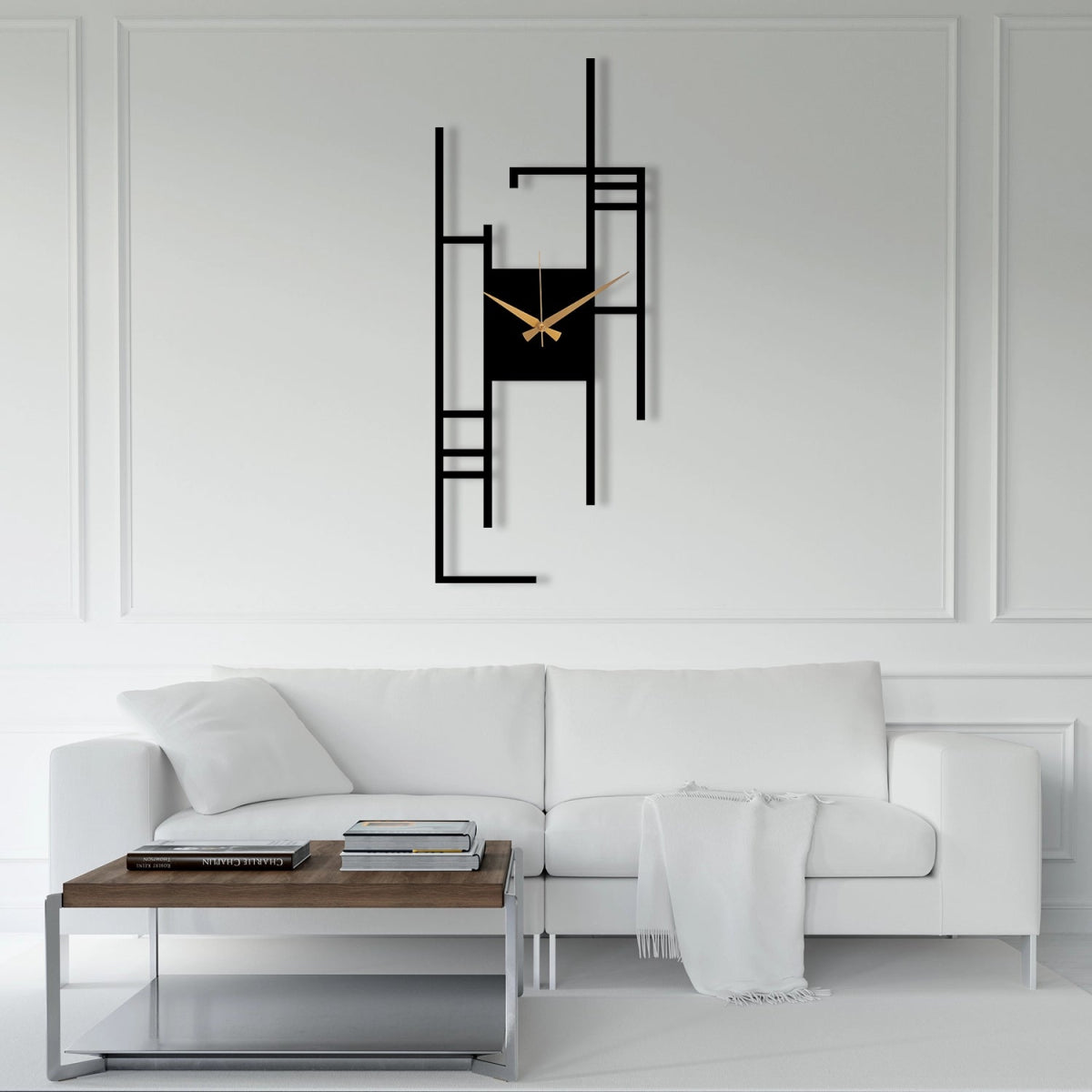 DECORATIVE METAL WALL CLOCK - BrossHome Metal Wall Art
