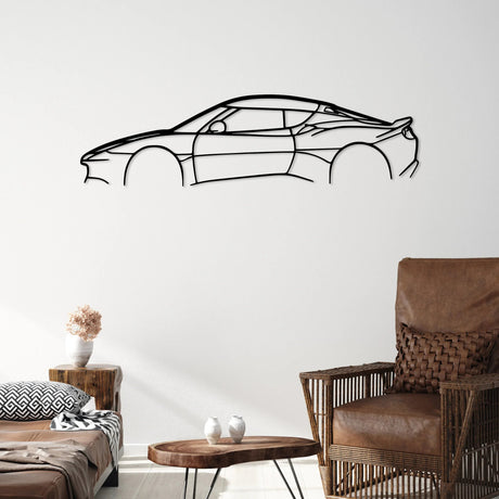 Evora Classic Car Silhouette Wall Art - BrossHome Metal Wall Art