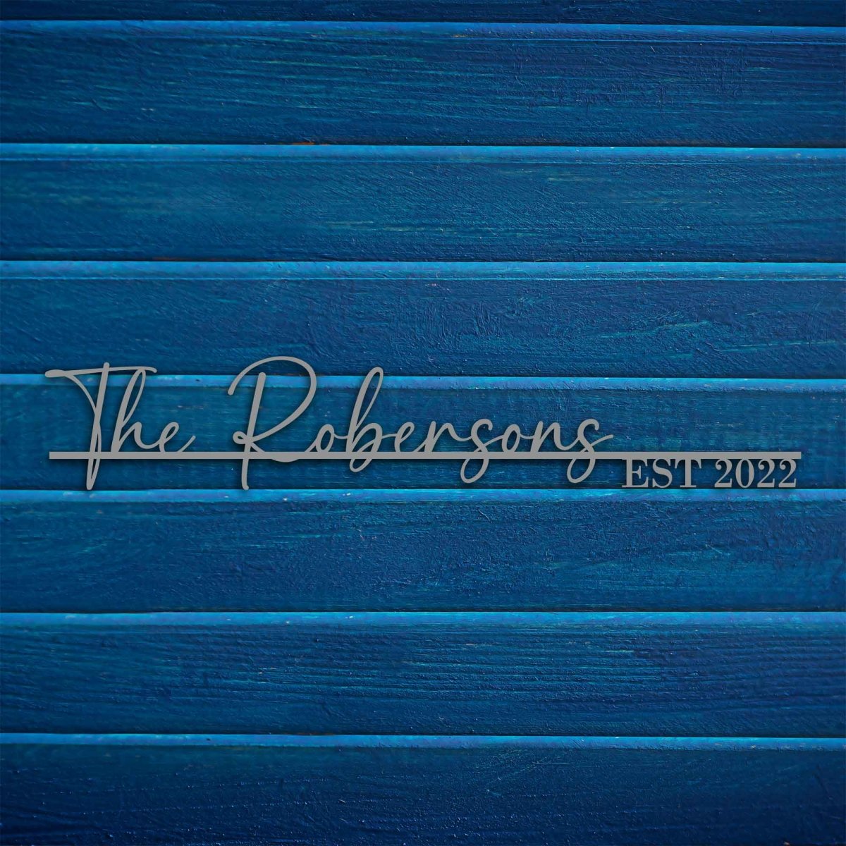 Family Name Metal Signs - BrossHome Metal Wall Art