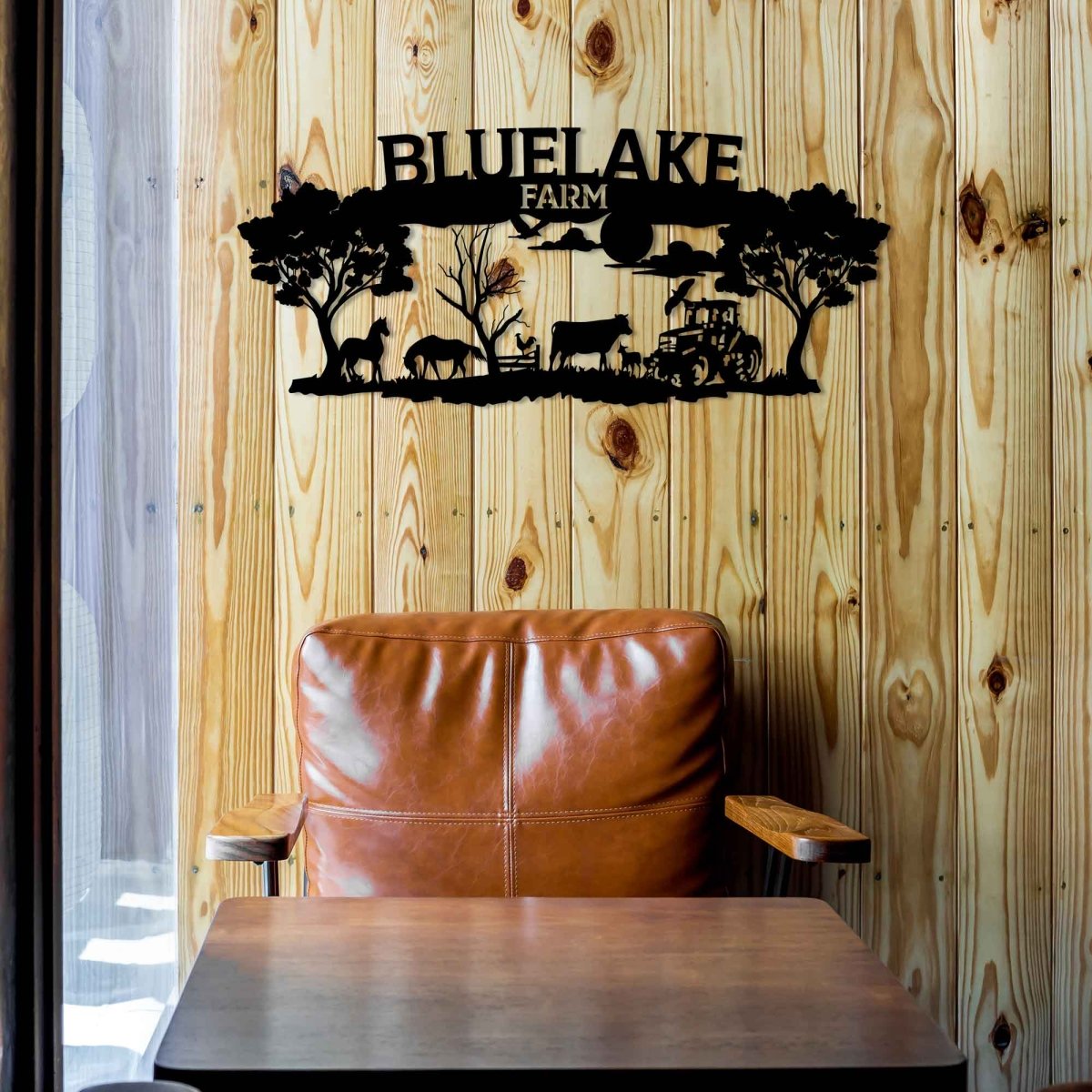 Farm Custom Metal Garden Sign Wall Art Decor - BrossHome Metal Wall Art