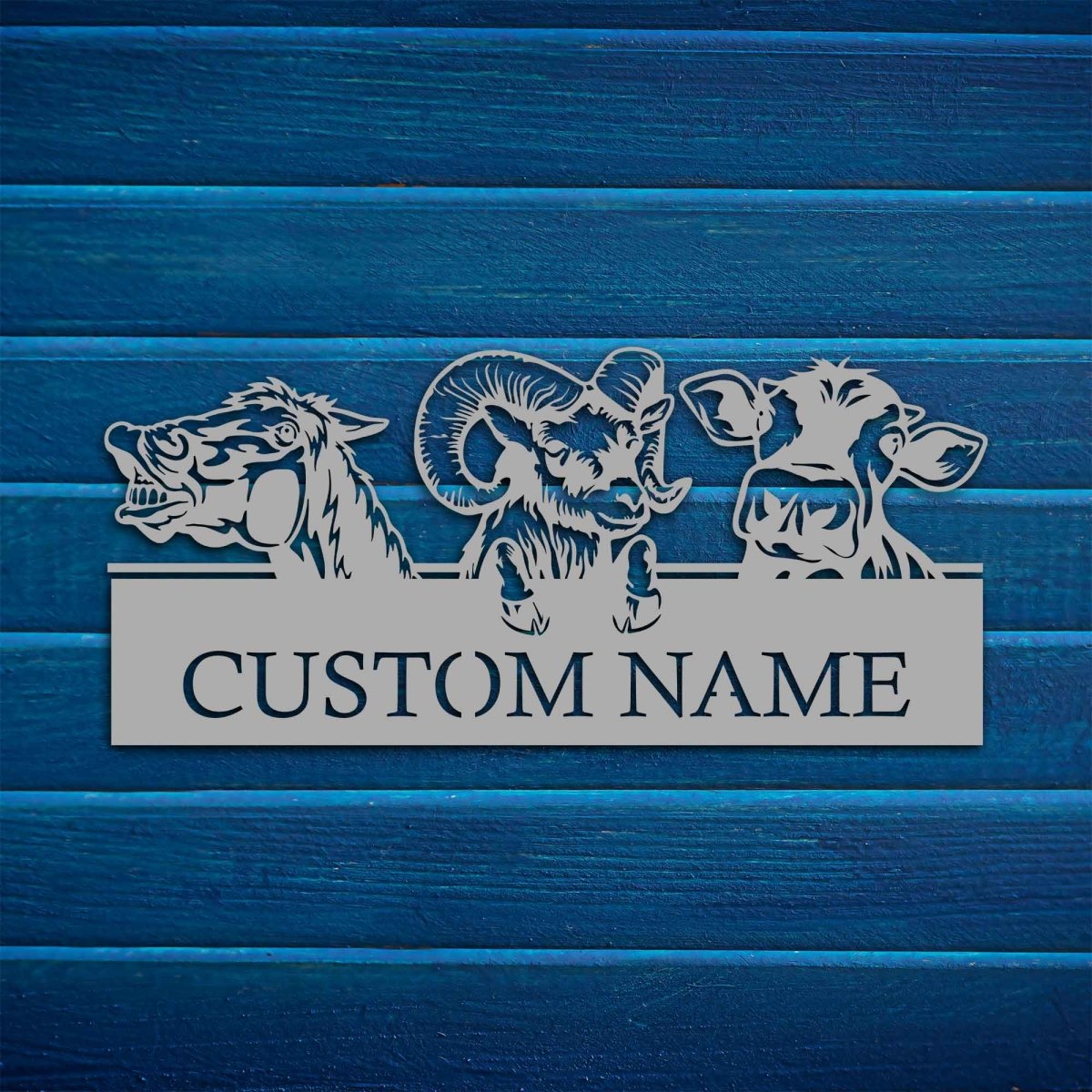 Farmhouse Metal Wall Art - BrossHome Metal Wall Art