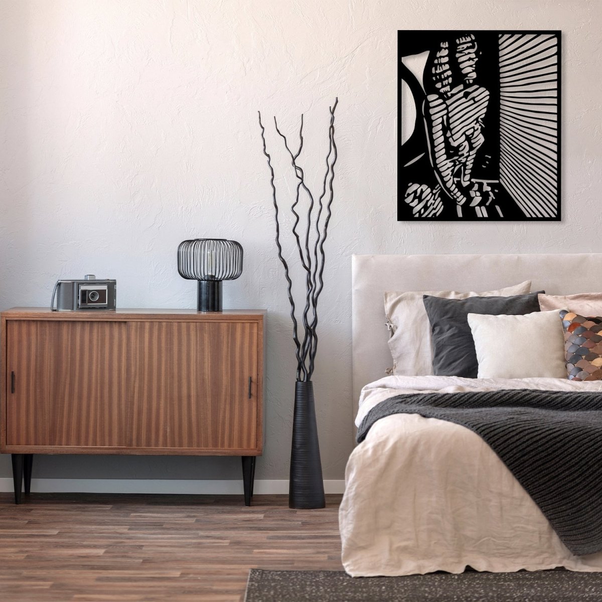Female Body Wall Art - BrossHome Metal Wall Art