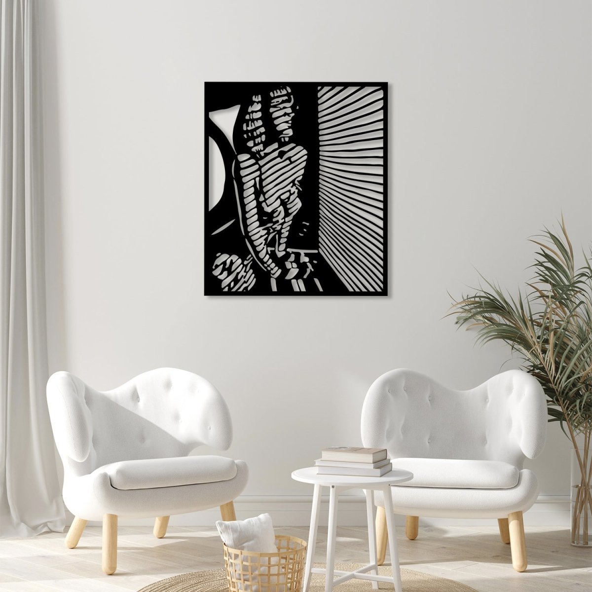 Female Body Wall Art - BrossHome Metal Wall Art