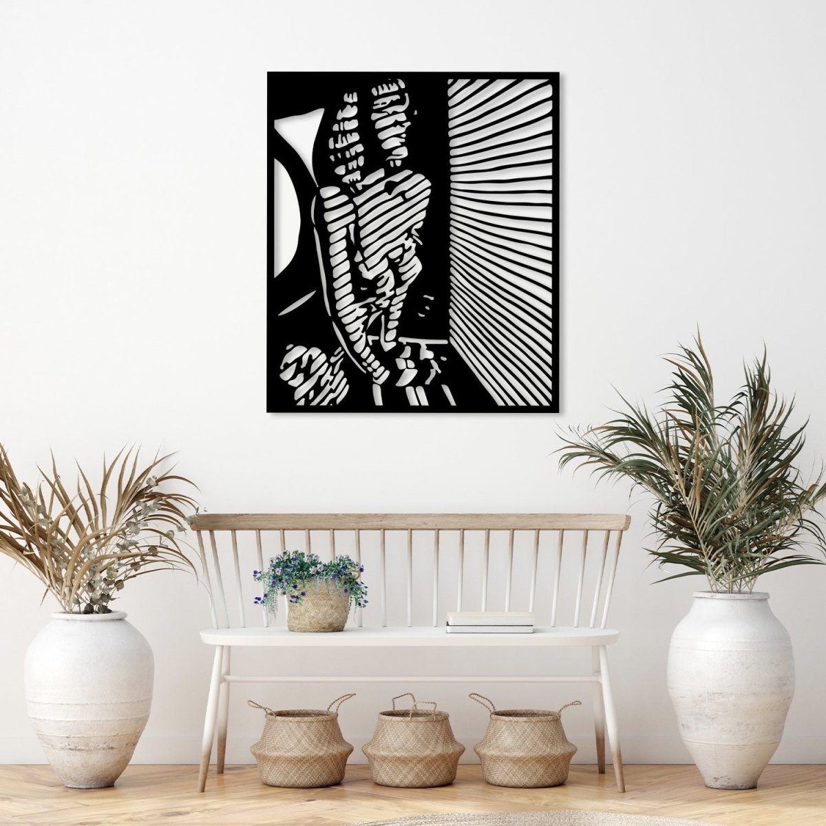 Female Body Wall Art - BrossHome Metal Wall Art