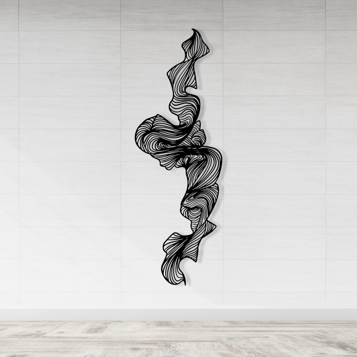 Fluid Motion Metal Wall Art - BrossHome Metal Wall Art