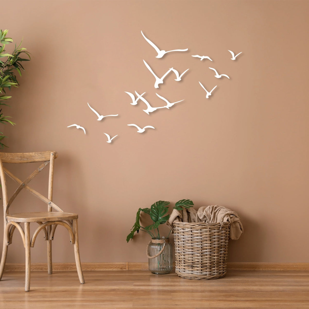 Flying Birds Metal Wall Art - BrossHome Metal Wall Art