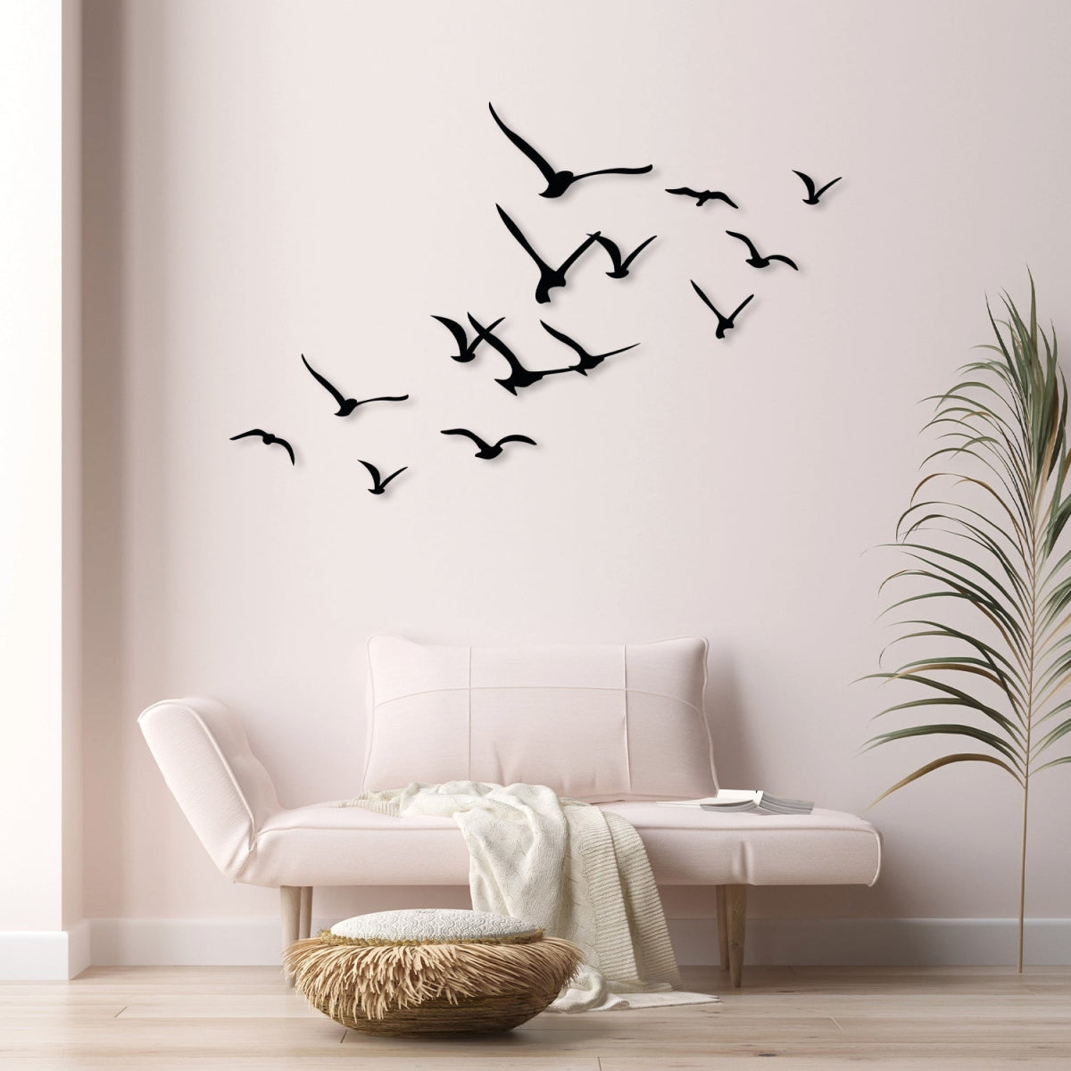 Flying Birds Metal Wall Art - BrossHome Metal Wall Art