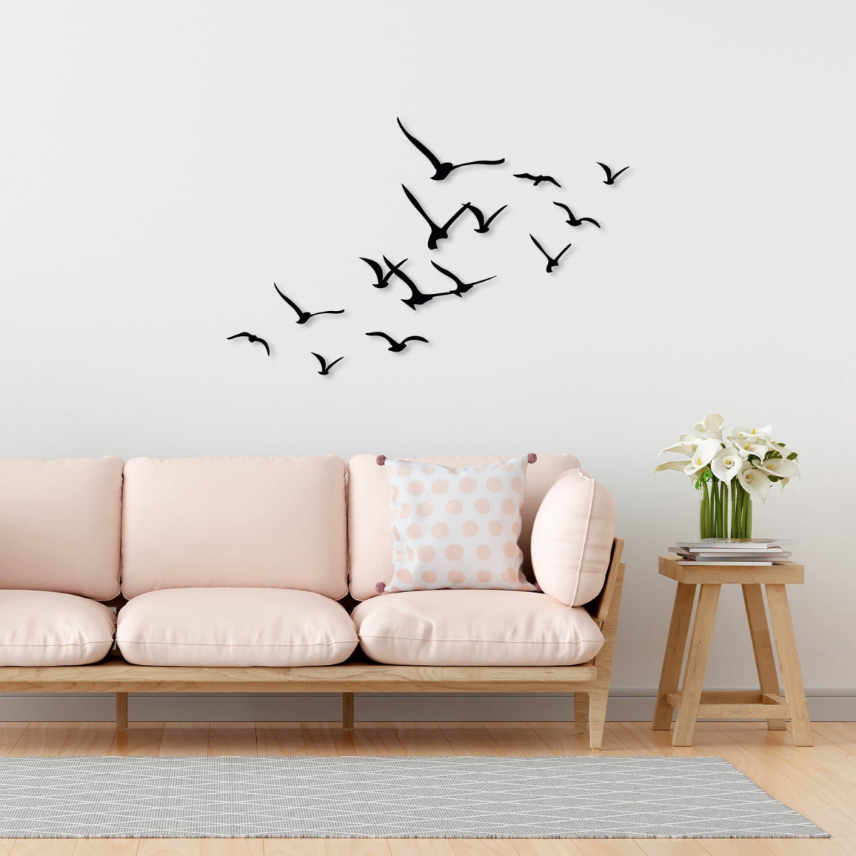 Flying Birds Metal Wall Art - BrossHome Metal Wall Art