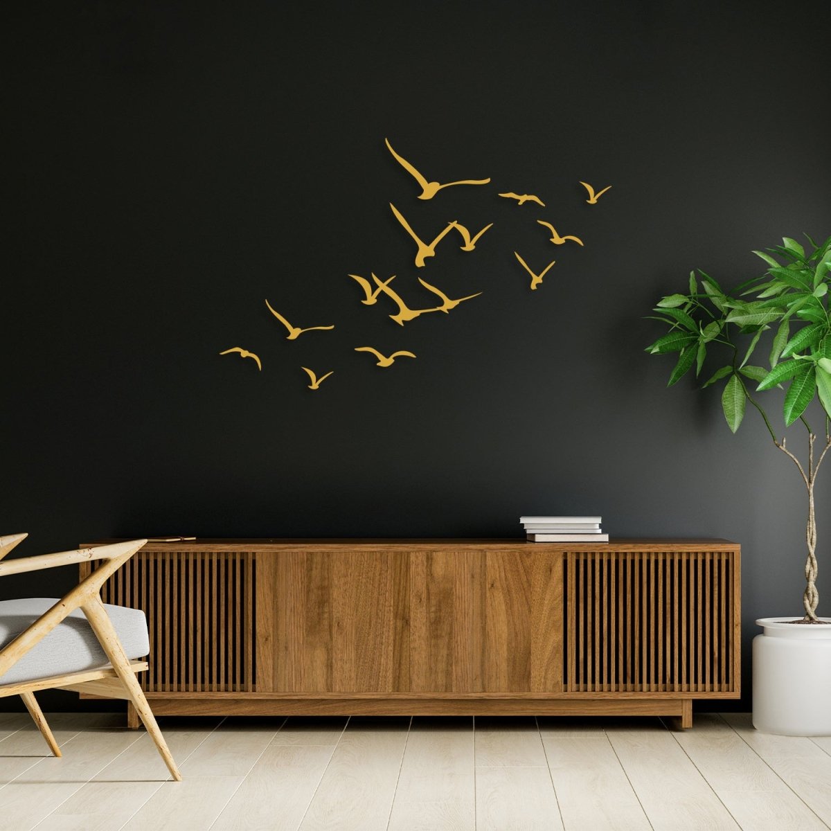 Flying Birds Metal Wall Art - BrossHome Metal Wall Art