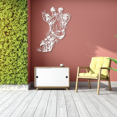 Giraffe Metal Wall Art - BrossHome Metal Wall Art