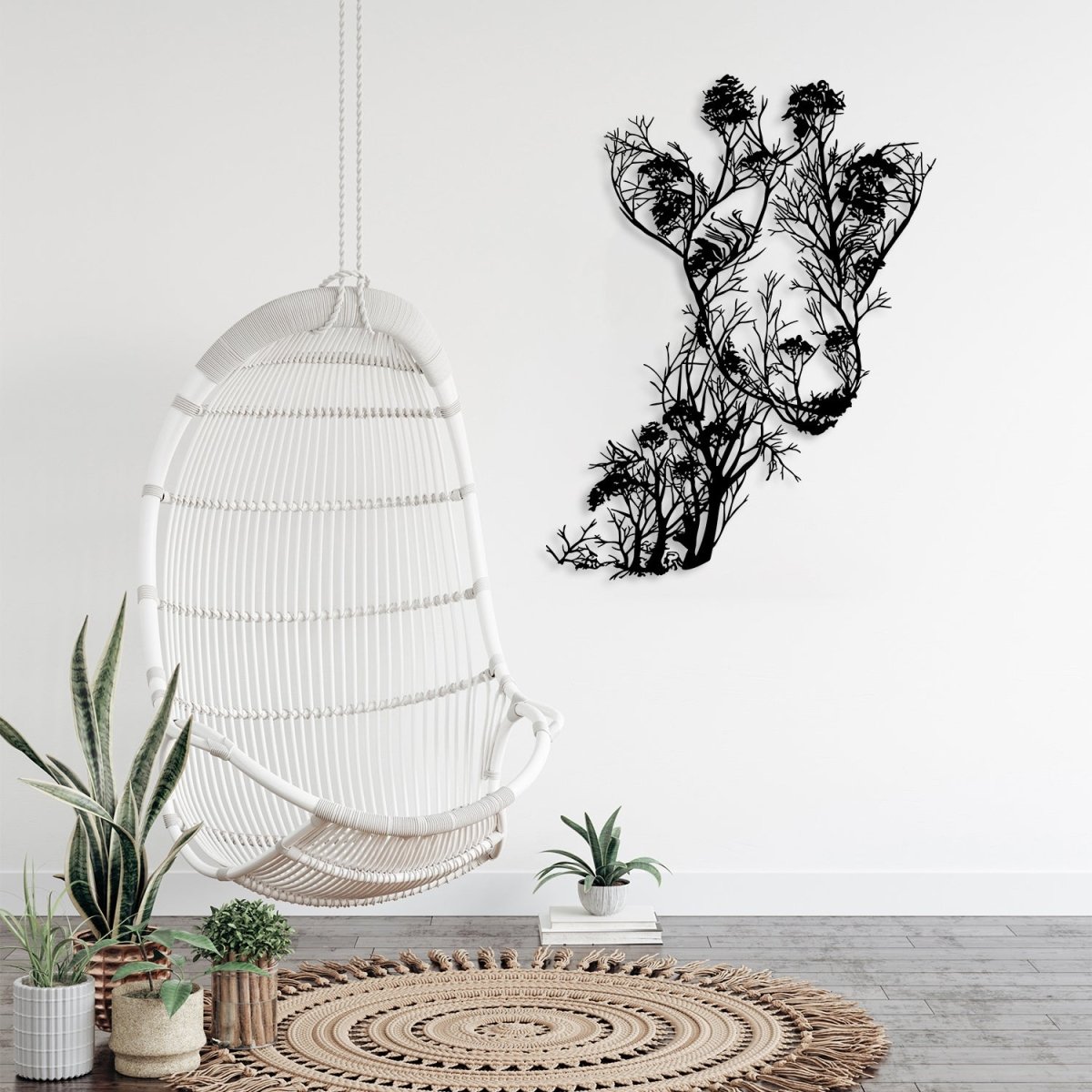 Giraffe Metal Wall Art - BrossHome Metal Wall Art