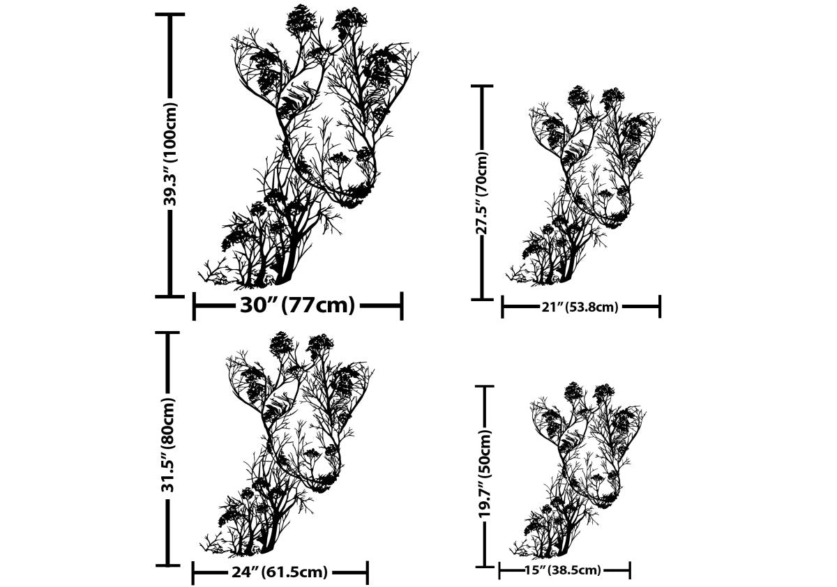 Giraffe Metal Wall Art - BrossHome Metal Wall Art