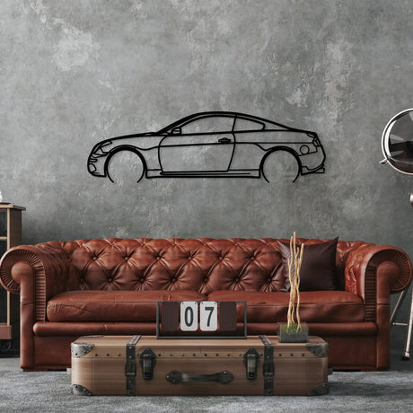 INFINITI G35 Car Metal Silhouette Wall Art - BrossHome Metal Wall Art
