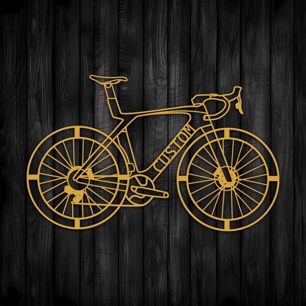 Metal Bicycle Wall Hanging - BrossHome Metal Wall Art