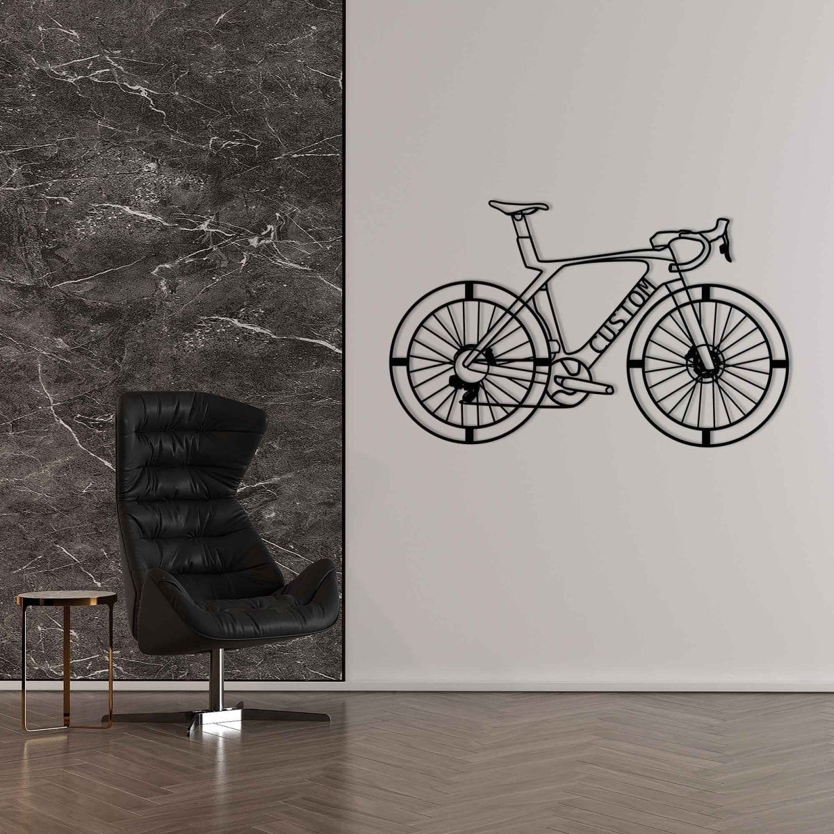 Metal Bicycle Wall Hanging - BrossHome Metal Wall Art