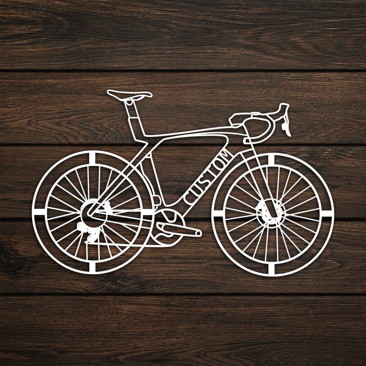Metal Bicycle Wall Hanging - BrossHome Metal Wall Art