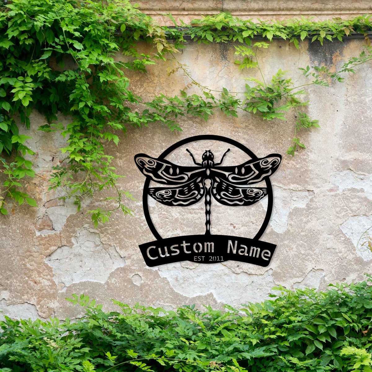 Metal Dragonfly Wall Decor - BrossHome Metal Wall Art