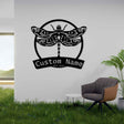 Metal Dragonfly Wall Decor - BrossHome Metal Wall Art