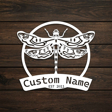 Metal Dragonfly Wall Decor - BrossHome Metal Wall Art